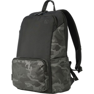 Tucano Terras Camouflage Carrying Case (Backpack) for 15.6" to 16" Apple MacBook Pro, Notebook - Black