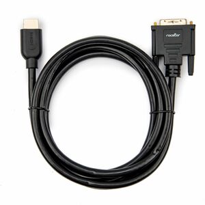 Rocstor Premium HDMI to DVI-D Cable - M/M - 6 ft - 1 x DVI-D Male - 1 x Male HDMI