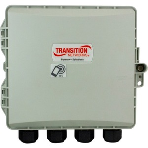 Transition Networks Self-Enclosed Managed Hardened Gigabit Ethernet PoE++ Switch