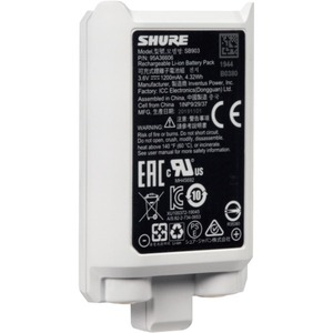 Shure Lithium-ion battery for SLX-D Wireless Transmitters