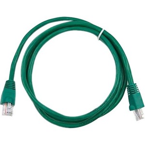 Supermicro RJ45 C5E 6ft Green with Boot. 24AWG