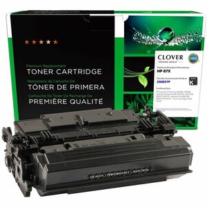 Clover Technologies Remanufactured High Yield Laser Toner Cartridge - Alternative for HP 87X (CF287X) - Black - 1 Each