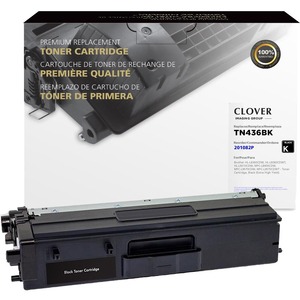 Clover Technologies Remanufactured Extra High Yield Laser Toner Cartridge - Alternative for Brother TN436BK - Black Pack