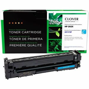 Clover Technologies Remanufactured High Yield Laser Toner Cartridge - Alternative for HP 202X (CF501X) - Cyan - 1 /