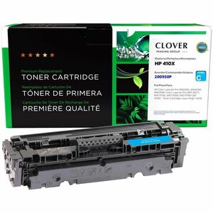 Clover Technologies Remanufactured High Yield Laser Toner Cartridge - Alternative for HP 410X (CF411X) - Cyan - 1 / Pack