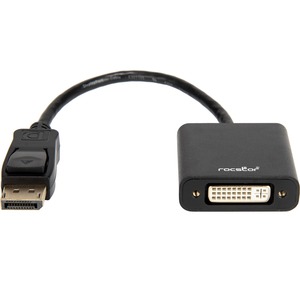 Rocstor Active DisplayPort® to DVI Adapter - 4K@30Hz - Resolutions up to 3840x2160