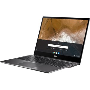 Acer CP713-2W CP713-2W-38P1 13.5" Touchscreen Convertible 2 in 1 Chromebook - 2K - 2256 x 1504 - Intel Core i3 10th Gen i3-10110U Dual-core (2 Core) 2.10 GHz - 8 GB Total RAM - 256 GB SSD - Steel Gray