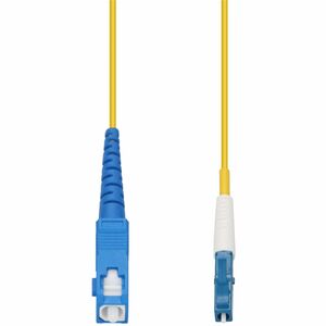 AddOn 40m SC to LC Yellow OS2 Simplex OFNP (Plenum-Rated) SMF (Single Mode) Fiber Patch Cable, 9/125