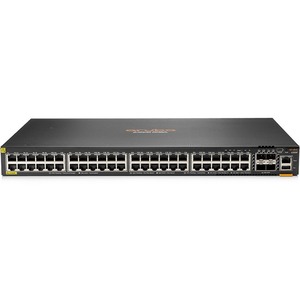 HPE 6300F 48-port 1GbE Class 4 PoE and 4-port SFP56 Switch