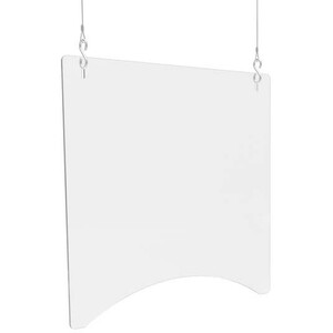 Deflecto Hanging Safety Barrier (Square), 24" x 24"