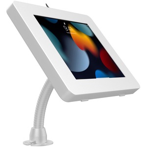 CTA Digital Desk Mount for Tablet, iPad, iPad Pro, iPad Air - White