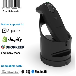 Socket Mobile SocketScan® S700, Linear Barcode Scanner, Black & Black Dock