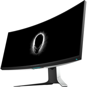 Dell Alienware AW3420DW 34" Class WQHD Curved Screen Gaming LCD Monitor - 21:9 - Black/Silver