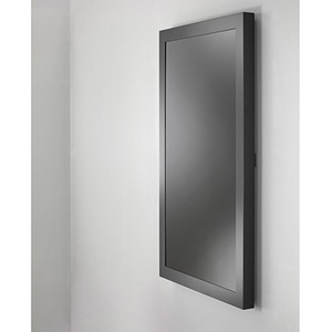 Chief Impact On-Wall Kiosk with Protective Glass - Portrait 42 Inch Black
