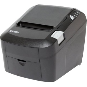 POS-X EVO Green 911LB480200J33 Thermal Transfer Printer - Monochrome - Wall Mount - Receipt Print - Ethernet - USB - Serial - With Cutter - Black