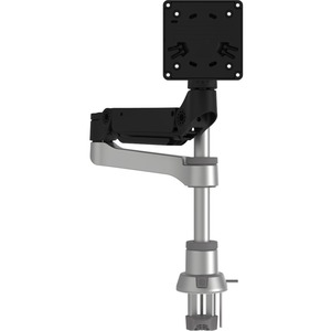 R-Go Caparo 4 Desk Mount for Monitor - Matte Silver, Black