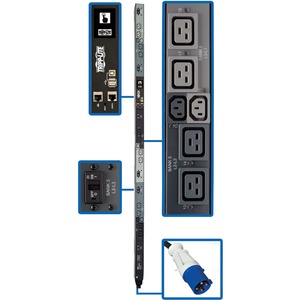 Tripp Lite PDU 3-Phase Monitored Per-Outlet PDU - 16.2kW LX Platform, 12 C1