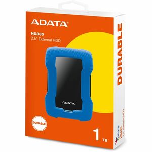 Adata HD330 AHD330-1TU31-CBL 1 TB Portable Hard Drive - External - Blue