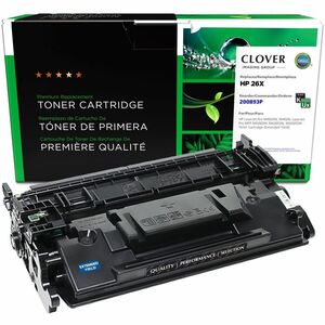 Clover Technologies Remanufactured Extended Yield Laser Toner Cartridge - Alternative for HP (CF226X, CF226X(J)) - Black Pack