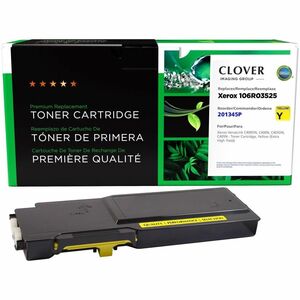 Clover Imaging Remanufactured Extra High Yield Yellow Toner Cartridge for Xerox 106R03525