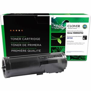 Clover Imaging Remanufactured Extra High Yield Metered Toner Cartridge for Xerox 106R02742