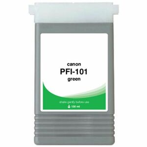 WF Non-OEM New Green Wide Format Ink Cartridge for Canon PFI-101 (0890B001AA)