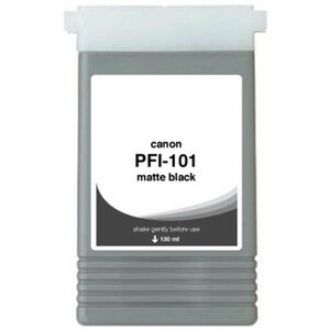 WF Non-OEM New Matte Black Wide Format Ink Cartridge for Canon PFI-101 (0882B001AA)