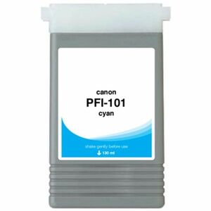 WF Non-OEM New Cyan Wide Format Ink Cartridge for Canon PFI-101 (0884B001AA)