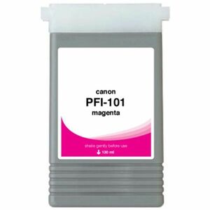 WF Non-OEM New Magenta Wide Format Ink Cartridge for Canon PFI-101 (0885B001AA)