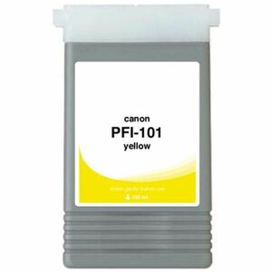 WF Non-OEM New Yellow Wide Format Ink Cartridge for Canon PFI-101 (0886B001AA)