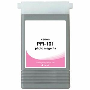 WF Non-OEM New Photo Magenta Wide Format Ink Cartridge for Canon PFI-101 (0888B001AA)