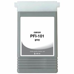 WF Non-OEM New Gray Wide Format Ink Cartridge for Canon PFI-101 (0892B001AA)