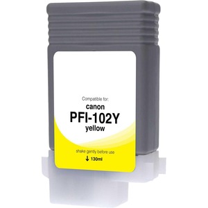 Clover Technologies Ink Cartridge - Alternative for Canon PFI-102, PFI-102Y (0898B001AA) - Yellow Pack