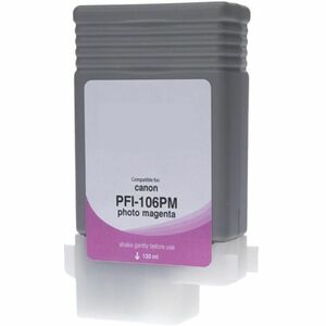 WF Non-OEM New Photo Magenta Wide Format Ink Cartridge for Canon PFI-106 (6626B001AA)