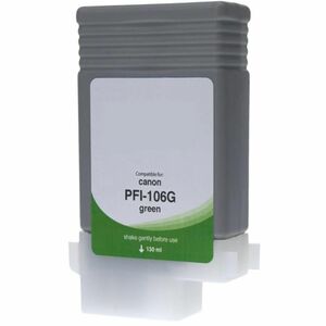 WF Non-OEM New Green Wide Format Ink Cartridge for Canon PFI-106 (6628B001AA)