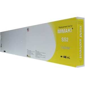 Clover Technologies Inkjet Ink Cartridge - Alternative for Mimaki JV3 (SPC-0380Y) - Yellow Pack