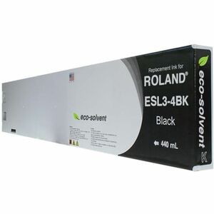 WF Non-OEM New Black Wide Format Inkjet Cartridge for Roland ESL3-4BK