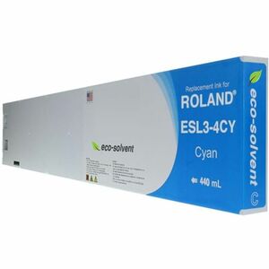 WF Non-OEM New Cyan Wide Format Inkjet Cartridge for Roland ESL3-4CN