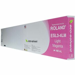 WF Non-OEM New Light Magenta Wide Format Inkjet Cartridge for Roland ESL3-4LM