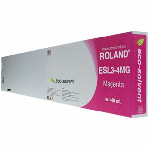 WF Non-OEM New Magenta Wide Format Inkjet Cartridge for Roland ESL3-4MG