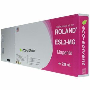 WF Non-OEM New Magenta Wide Format Inkjet Cartridge for Roland ESL3-MG