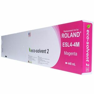 WF Non-OEM New Magenta Wide Format Inkjet Cartridge for Roland ESL4-4M