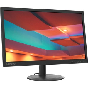 Lenovo D22-20 21.5" Full HD LCD Monitor - 16:9 - Raven Black