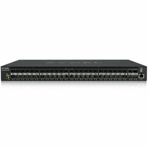 ZYXEL XGS4600-52F 48-port Gigabit SFP L3 Managed Aggregation Switch with 4 SFP+ 10G Uplinks (DC Power Version)