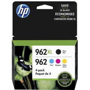 HP 962XL Original High Yield Inkjet Ink Cartridge - Multi-pack - Black, Cyan, Magenta, Yellow - 1 Each