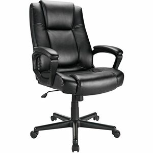 HON Pillow Soft Ergonomic Bonded Leather Executive Chair Burgundy - Office  Depot