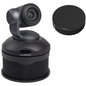 Vaddio ConferenceSHOT AV Conference Room System - Includes PTZ Camera, Speaker, and Table Conferencing Microphone - Black