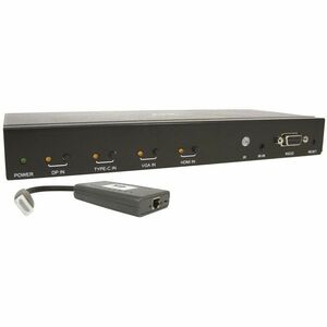 Tripp Lite by Eaton B320-4X1-MHB-K Video Extender Transmitter/Receiver - Wired - TAA Compliant