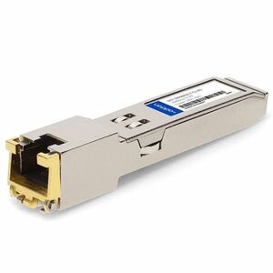 Cisco&reg; and Juniper Networks&reg; Compatible TAA Compliant 10/100/1000Base-TX SFP Transceiver (Copper, 100m, RJ-45)