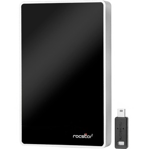 Rocstor Rocsecure EX32 2 TB Portable Rugged Hard Drive - 2.5" External - SATA (SATA/600) - Silver - TAA Compliant